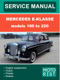Mercedes Benz 180-220 SE (W120 / W121), service e-manual