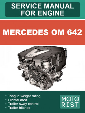 Посібник з ремонту двигунів Mercedes OM 642 у форматі PDF (англійською мовою)