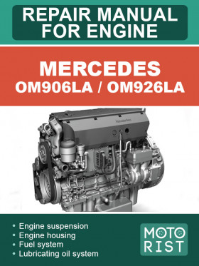 Книга по ремонту двигателей Mercedes OM906LA / OM926LA в формате PDF (на английском языке)
