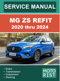 MG ZS Refit 2020 thru 2024, service e-manual MG ZS Refit 2020 thru 2024, service e-manual