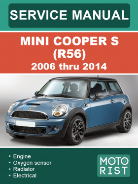 Mini Cooper S (R56) 2006 thru 2014, repair e-manual