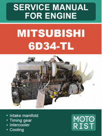 Mitsubishi 6D34-TL engine, service e-manual