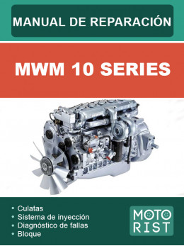 Двигуни MWM 10 Series, керівництво з ремонту у форматі PDF (іспанською мовою)