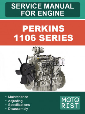 Engines Perkins 1106 Series, repair e-manual