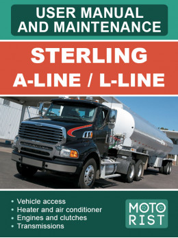 Sterling A-Line / L-Line, інструкція з експлуатації та техобслуговування у форматі PDF (англійською мовою)