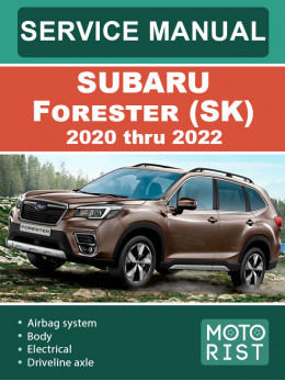 Subaru Forester (SK) 2020 thru 2022, service e-manual