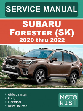 Subaru Forester (SK) 2020 thru 2022, repair e-manual