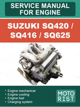 Suzuki SQ420 / SQ416 / SQ625 engine, service e-manual