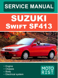 Suzuki Swift SF413, service e-manual