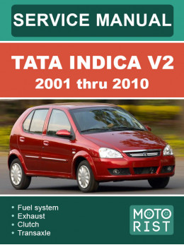 Tata Indica V2 з 2001 по 2010 рік, керівництво з ремонту та експлуатації у форматі PDF (англійською мовою)