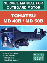 Tohatsu outboard motor MD 40B / MD 50B, service e-manual
