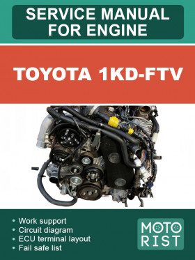 Книга по ремонту двигателей Toyota 1KD-FTV в формате PDF (на английском языке)