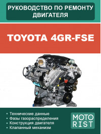 Двигатели Toyota 4GR-FSE, руководство по ремонту в электронном виде