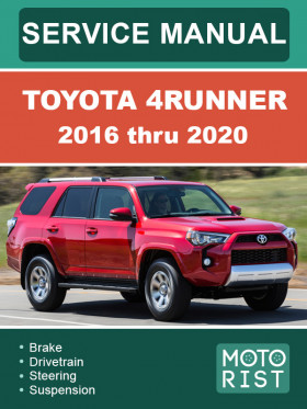 Toyota 4Runner 2016 thru 2020, repair e-manual