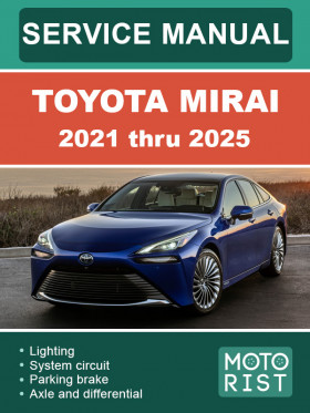 Toyota Mirai 2021 thru 2025, repair e-manual Toyota Mirai 2021 thru 2025, repair e-manual