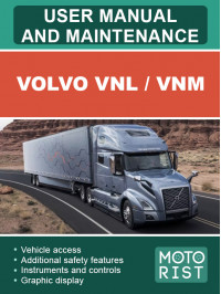 Volvo VNL / VNM, інструкція з експлуатації та техобслуговування у форматі PDF (англійською мовою)