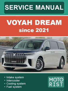 Книга по ремонту Voyah Dream c 2021 года в формате PDF (на английском языке)