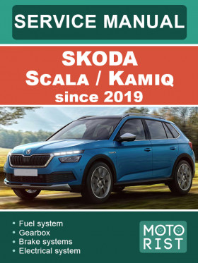 Посібник з ремонту Skoda Scala / Kamiq з 2019 року у форматі PDF (англійською мовою)