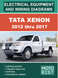 Tata Xenon з 2012 по 2017 рік, електрообладнання та електросхеми у форматі PDF (англійською мовою)