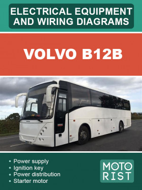 Електрообладнання та електросхеми автобуса Volvo B12B у форматі PDF (англійською мовою)