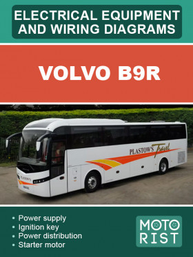 Електрообладнання та електросхеми автобуса Volvo B9R у форматі PDF (англійською мовою)