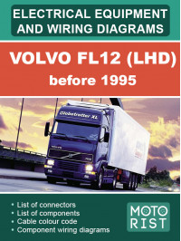 Volvo FL12 (LHD) before 1995, wiring diagrams