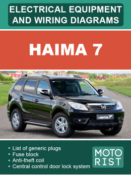 Haima 7, электросхемы и электрооборудование в электронном виде (на английском языке)