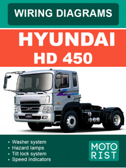 Hyundai HD 450, электросхемы в электронном виде (на английском языке)