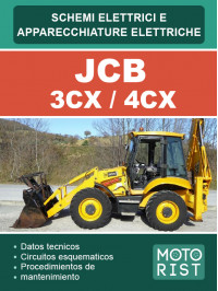 JCB 3CX / 4CX, wiring diagrams (in Spanish)