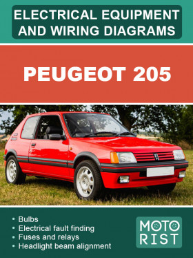 Электрооборудование кузова и электросхемы Peugeot 205 в формате PDF (на английском языке) Электрооборудование кузова и электросхемы Peugeot 205 в формате PDF (на английском языке)
