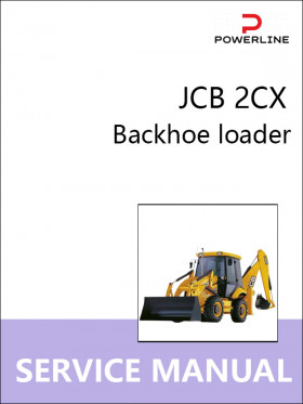 Книга по ремонту экскаватора-погрузчика JCB 2CX в формате PDF (на английском языке)