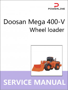 Doosan Mega 400-V, керівництво з ремонту навантажувача у форматі PDF (англійською мовою)