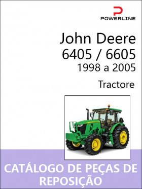 Каталог деталей трактора John Deere 6405 / 6605 з 1998 по 2005 рік у форматі PDF (іспанською мовою)
