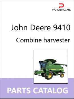 John Deere 9410, каталог деталей комбайна в электронном виде (на английском языке)