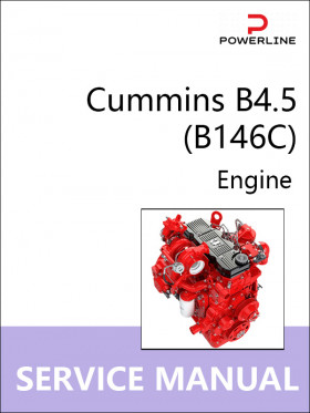 Посібник з ремонту двигунів Cummins B4.5 (B146C) у форматі PDF (англійською мовою)