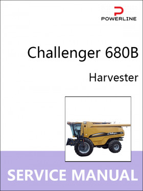Книга по ремонту комбайна Challenger 680B в формате PDF (на английском языке)