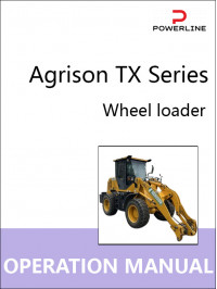 Agrison TX Series, руководство по эксплуатации и техобслуживанию погрузчика в электронном виде (на английском языке)