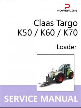 Claas Targo K50 / K60 / K70, руководство по ремонту погрузчика в электронном виде (на английском языке)