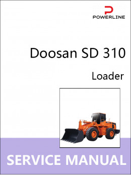 Doosan SD 310, руководство по ремонту погрузчика в электронном виде (на английском языке)