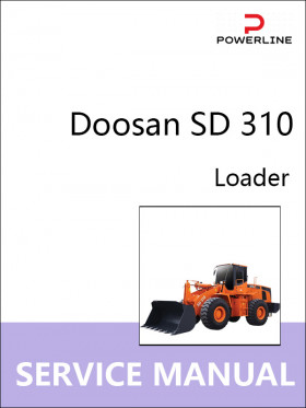Книга по ремонту погрузчика Doosan SD 310 в формате PDF (на английском языке)