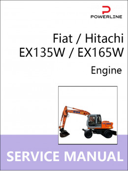 Fiat / Hitachi EX135W / EX165W, руководство по ремонту и эксплуатации двигателя экскаватора в электронном виде (на английском языке)