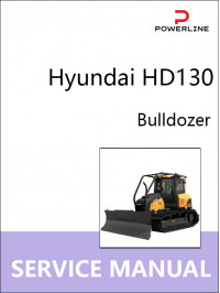 Hyundai HD130 bulldozer, service e-manual