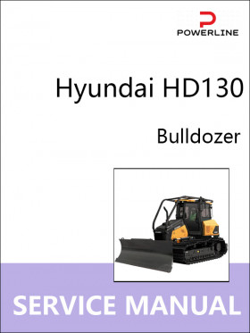 Hyundai HD130 bulldozer, repair e-manual