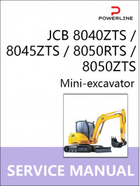 JCB 8040ZTS / 8045ZTS / 8050RTS / 8050ZTS, руководство по ремонту и эксплуатации экскаватора в электронном виде (на английском языке) JCB 8040ZTS / 8045ZTS / 8050RTS / 8050ZTS, руководство по ремонту и эксплуатации экскаватора в электронном виде (на английском языке)