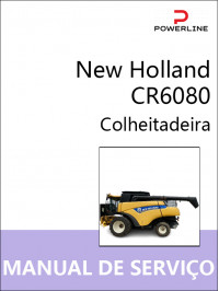 New Holland CR6080, руководство по ремонту и эксплуатации комбайна в электронном виде (на португальском языке)
