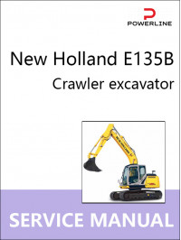 New Holland E135B, руководство по ремонту и эксплуатации экскаватора в электронном виде (на английском языке)
