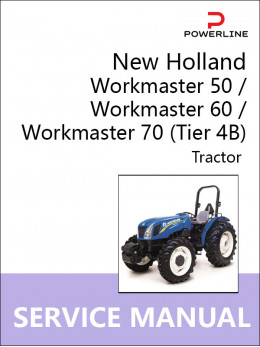 New Holland Workmaster 50 / Workmaster 60 / Workmaster 70 (Tier 4B), руководство по ремонту и эксплуатации трактора в электронном виде (на английском языке)
