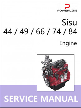 Engines Sisu 44 / 49 / 66 / 74 / 84, service e-manual