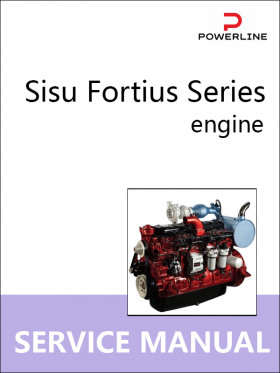 Посібник з ремонту двигуна Sisu Fortius Series у форматі PDF (англійською мовою)