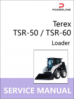Terex TSR-50 / TSR-60, руководство по ремонту погрузчика в электронном виде (на английском языке)